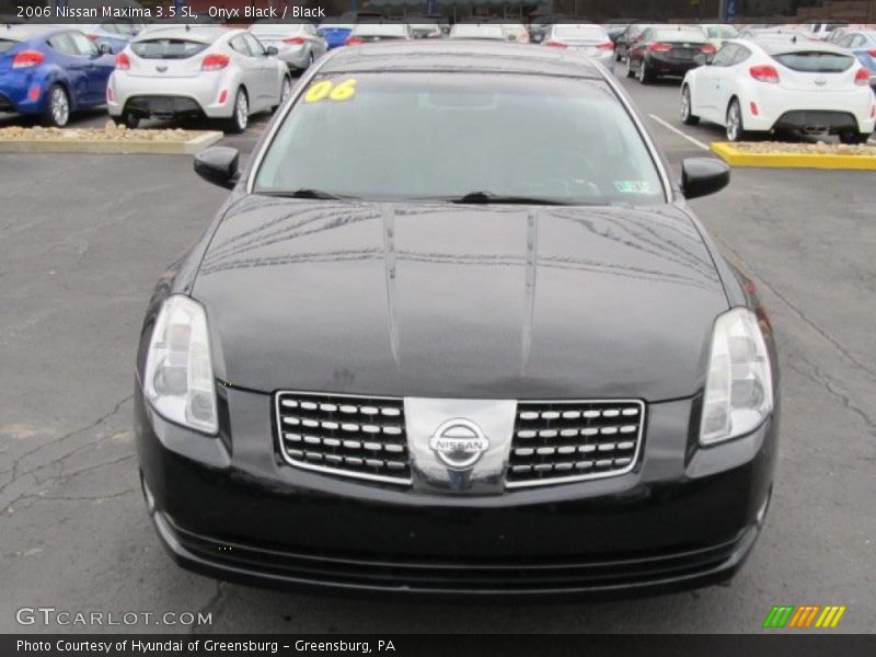 Onyx Black / Black 2006 Nissan Maxima 3.5 SL