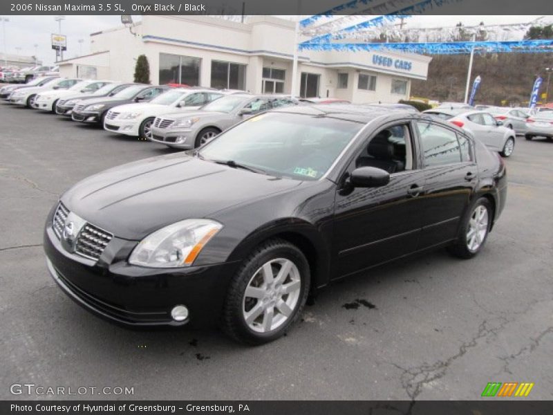 Onyx Black / Black 2006 Nissan Maxima 3.5 SL