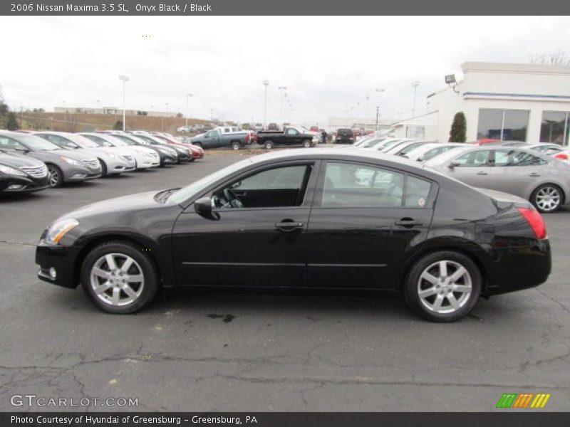 Onyx Black / Black 2006 Nissan Maxima 3.5 SL
