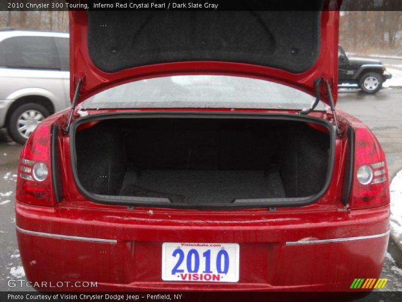 Inferno Red Crystal Pearl / Dark Slate Gray 2010 Chrysler 300 Touring