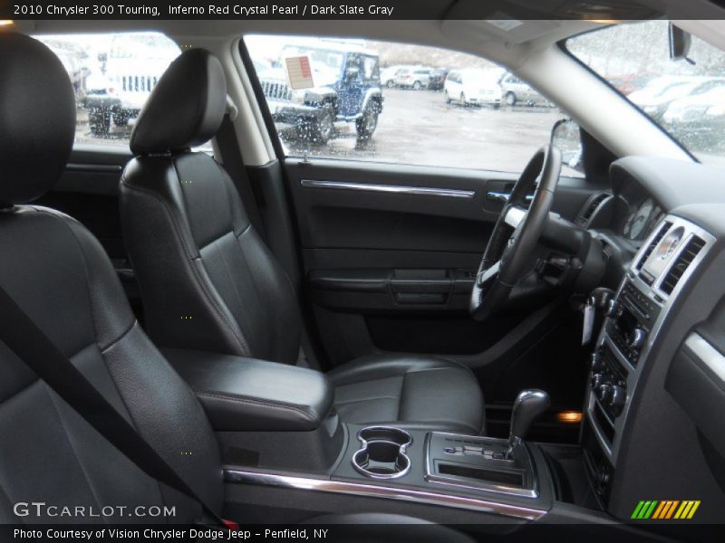 Inferno Red Crystal Pearl / Dark Slate Gray 2010 Chrysler 300 Touring