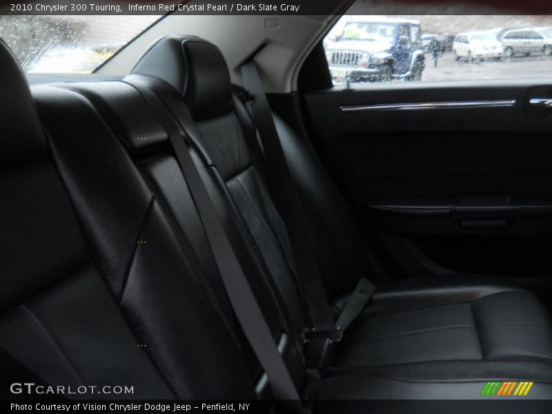 Inferno Red Crystal Pearl / Dark Slate Gray 2010 Chrysler 300 Touring