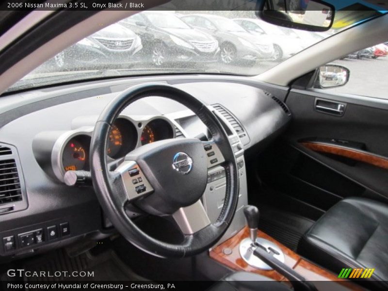  2006 Maxima 3.5 SL Black Interior
