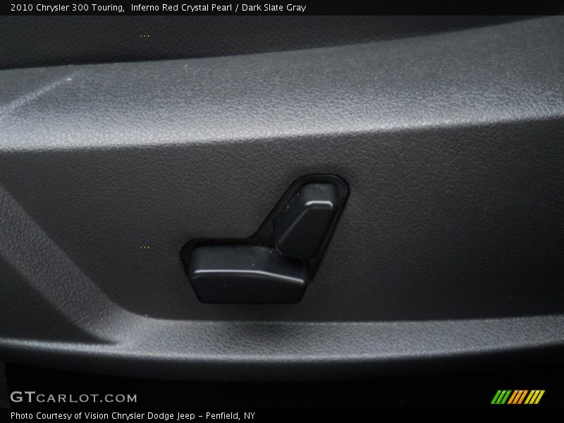 Inferno Red Crystal Pearl / Dark Slate Gray 2010 Chrysler 300 Touring