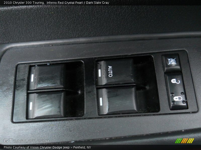 Inferno Red Crystal Pearl / Dark Slate Gray 2010 Chrysler 300 Touring
