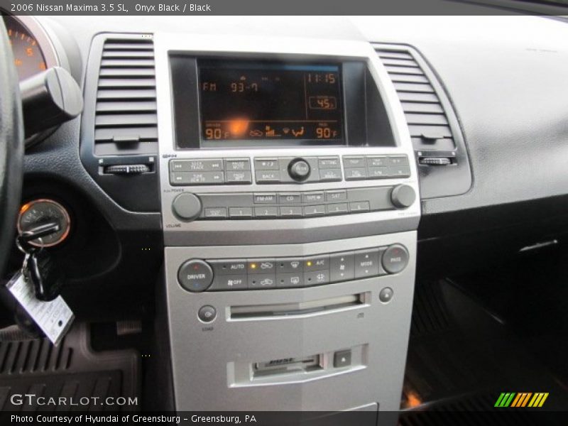 Controls of 2006 Maxima 3.5 SL