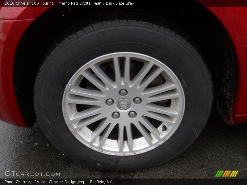 Inferno Red Crystal Pearl / Dark Slate Gray 2010 Chrysler 300 Touring