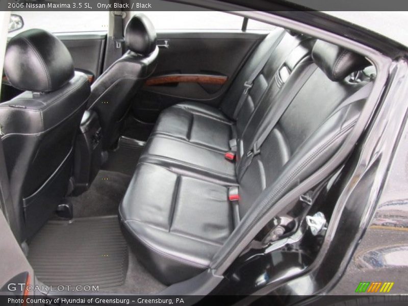  2006 Maxima 3.5 SL Black Interior