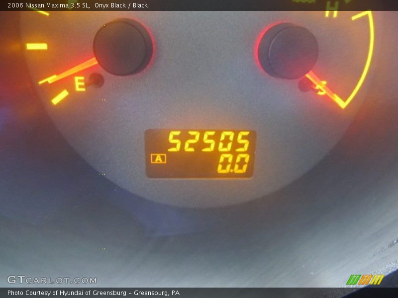 Onyx Black / Black 2006 Nissan Maxima 3.5 SL