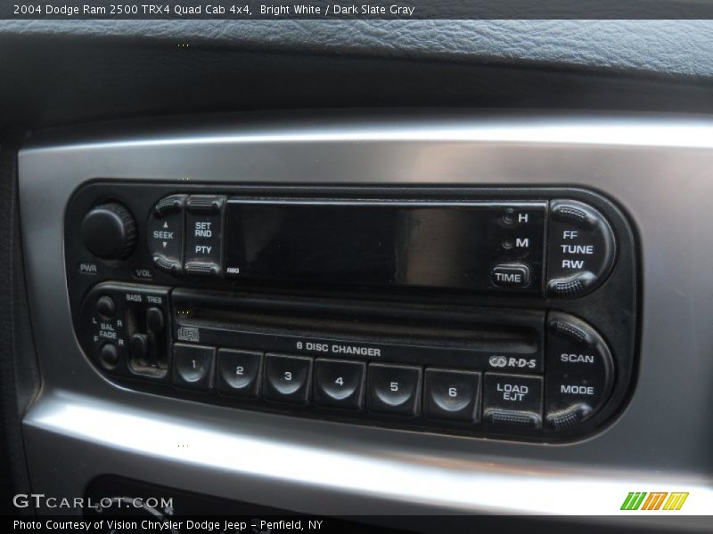 Bright White / Dark Slate Gray 2004 Dodge Ram 2500 TRX4 Quad Cab 4x4