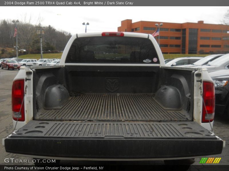 Bright White / Dark Slate Gray 2004 Dodge Ram 2500 TRX4 Quad Cab 4x4