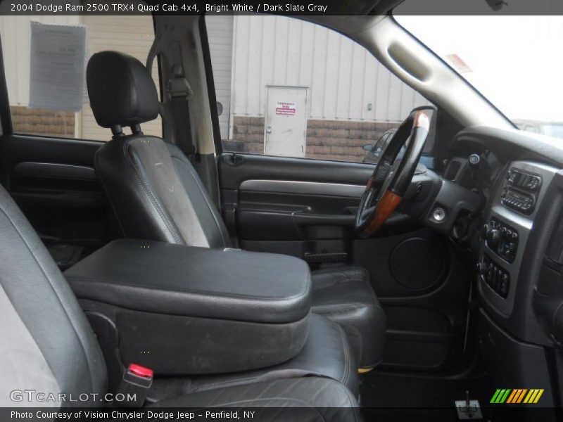 Bright White / Dark Slate Gray 2004 Dodge Ram 2500 TRX4 Quad Cab 4x4