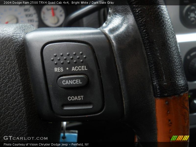 Bright White / Dark Slate Gray 2004 Dodge Ram 2500 TRX4 Quad Cab 4x4