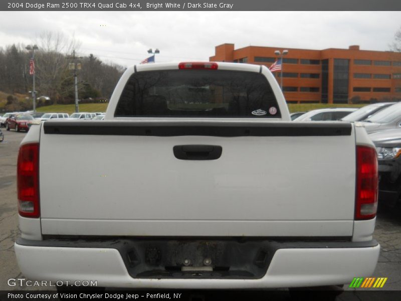 Bright White / Dark Slate Gray 2004 Dodge Ram 2500 TRX4 Quad Cab 4x4