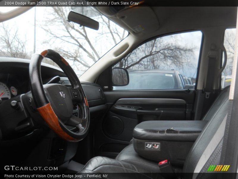 Bright White / Dark Slate Gray 2004 Dodge Ram 2500 TRX4 Quad Cab 4x4