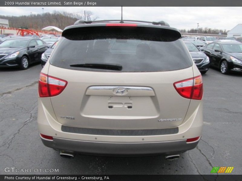 Satin Beige / Beige 2009 Hyundai Veracruz Limited