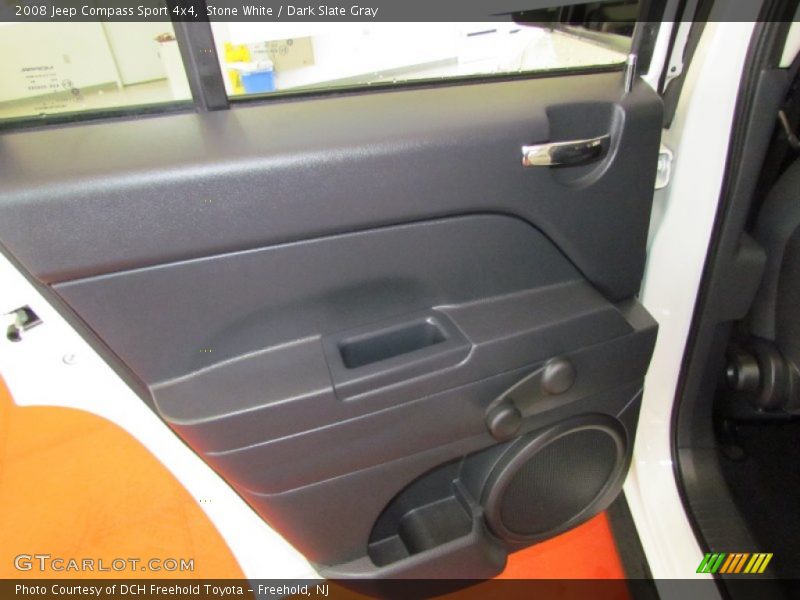 Stone White / Dark Slate Gray 2008 Jeep Compass Sport 4x4