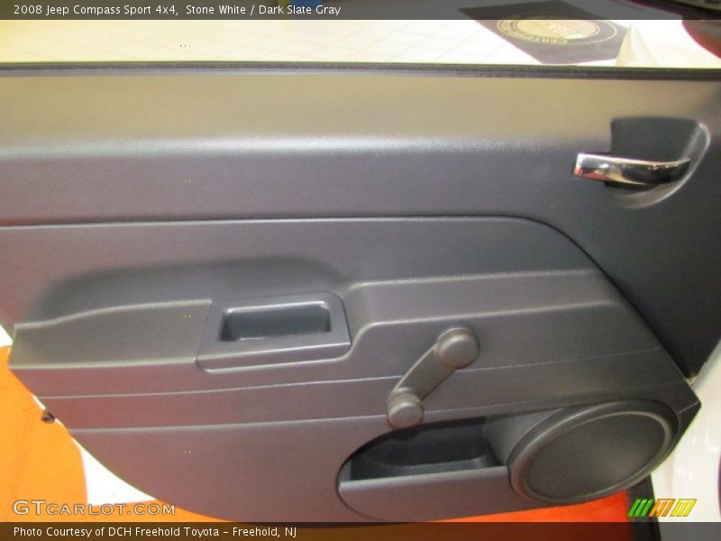 Stone White / Dark Slate Gray 2008 Jeep Compass Sport 4x4