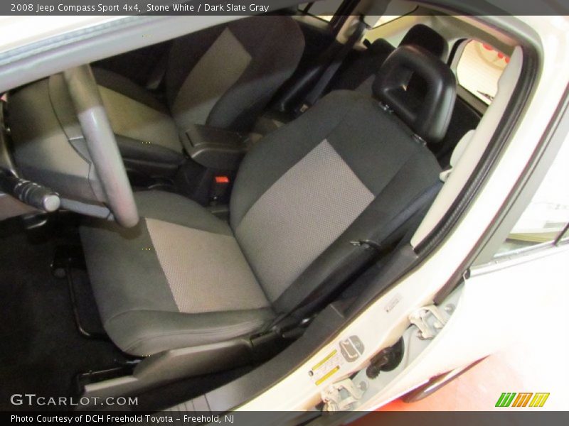 Stone White / Dark Slate Gray 2008 Jeep Compass Sport 4x4