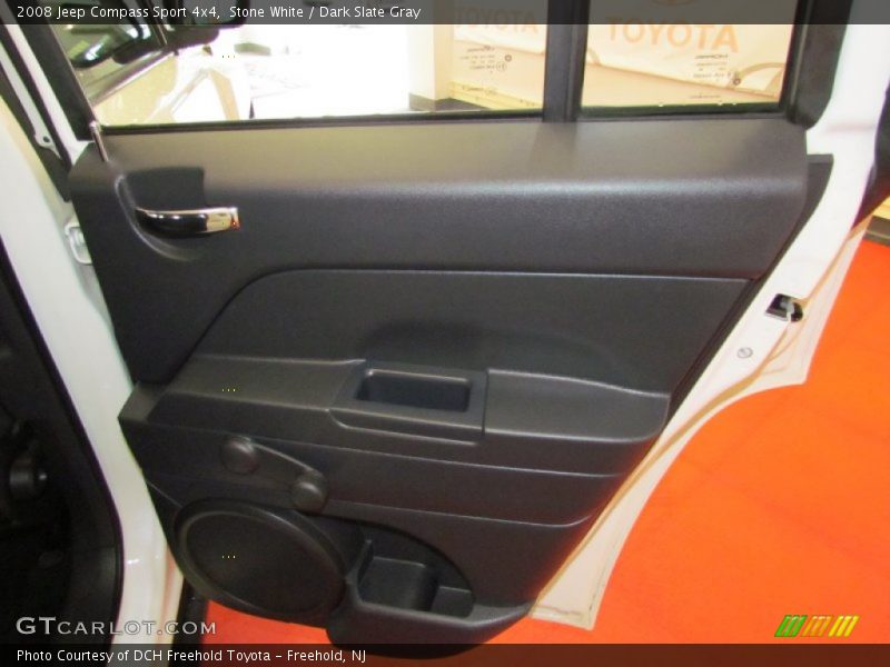 Stone White / Dark Slate Gray 2008 Jeep Compass Sport 4x4