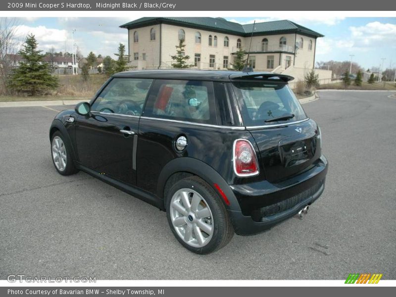 Midnight Black / Black/Grey 2009 Mini Cooper S Hardtop