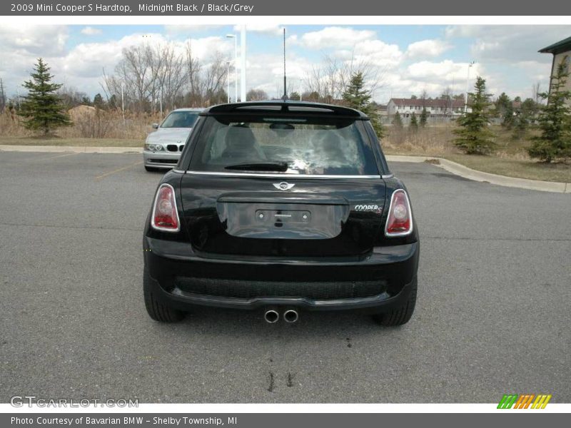 Midnight Black / Black/Grey 2009 Mini Cooper S Hardtop