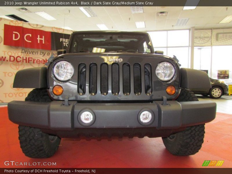 Black / Dark Slate Gray/Medium Slate Gray 2010 Jeep Wrangler Unlimited Rubicon 4x4