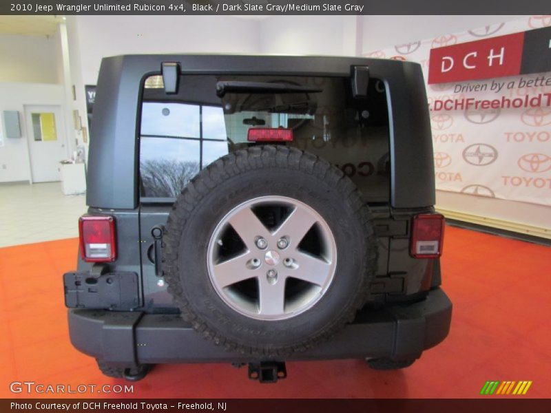 Black / Dark Slate Gray/Medium Slate Gray 2010 Jeep Wrangler Unlimited Rubicon 4x4