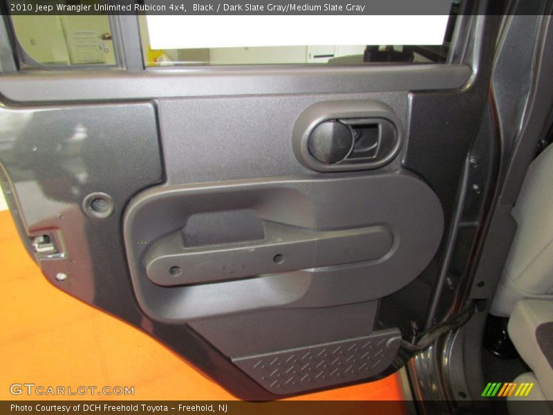 Black / Dark Slate Gray/Medium Slate Gray 2010 Jeep Wrangler Unlimited Rubicon 4x4