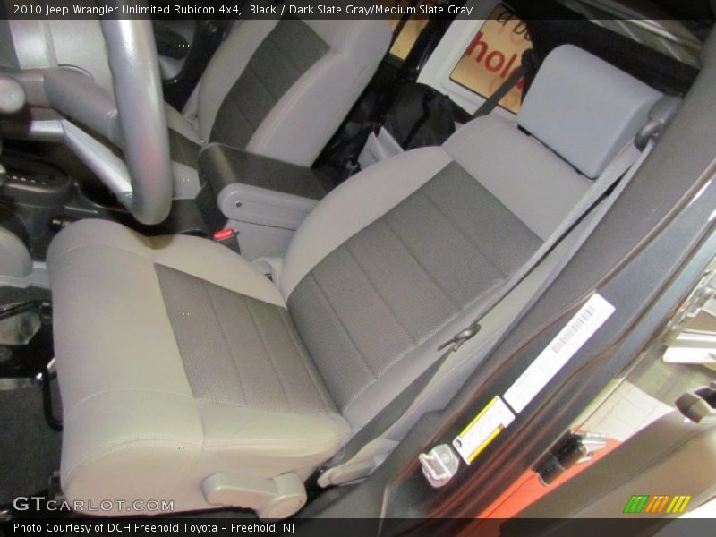Black / Dark Slate Gray/Medium Slate Gray 2010 Jeep Wrangler Unlimited Rubicon 4x4