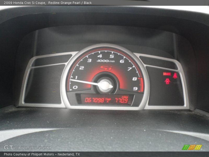  2009 Civic Si Coupe Si Coupe Gauges