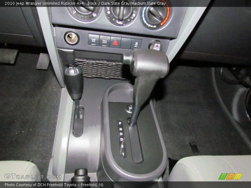 Black / Dark Slate Gray/Medium Slate Gray 2010 Jeep Wrangler Unlimited Rubicon 4x4
