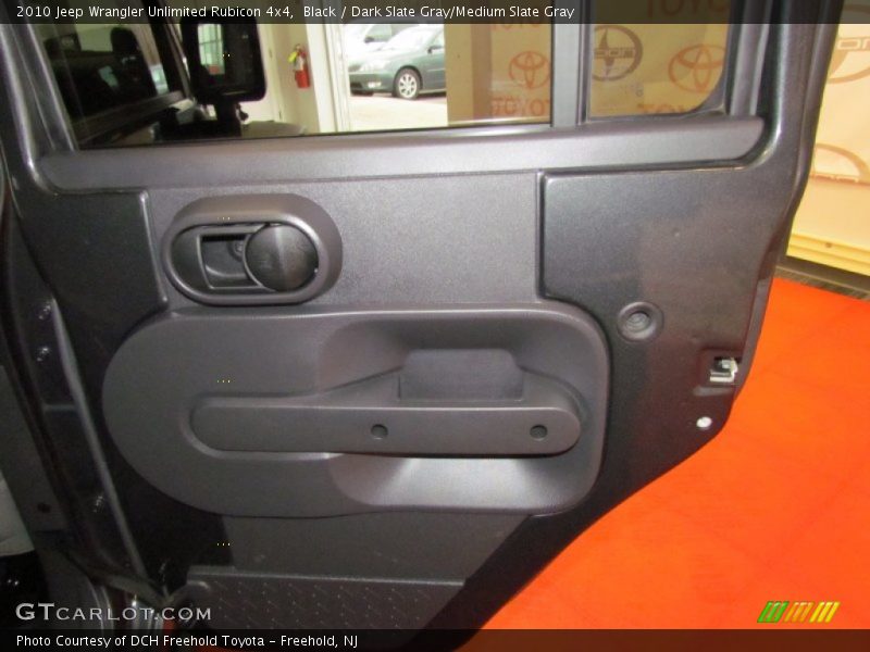 Black / Dark Slate Gray/Medium Slate Gray 2010 Jeep Wrangler Unlimited Rubicon 4x4