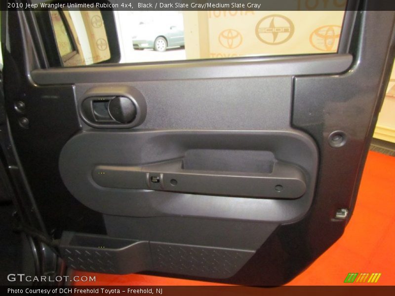 Black / Dark Slate Gray/Medium Slate Gray 2010 Jeep Wrangler Unlimited Rubicon 4x4