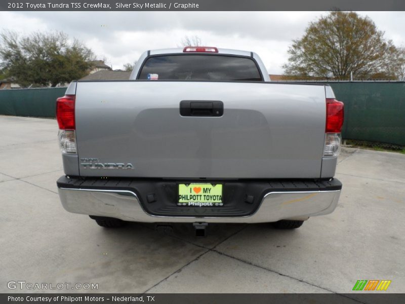 Silver Sky Metallic / Graphite 2012 Toyota Tundra TSS CrewMax