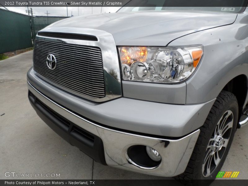 Silver Sky Metallic / Graphite 2012 Toyota Tundra TSS CrewMax
