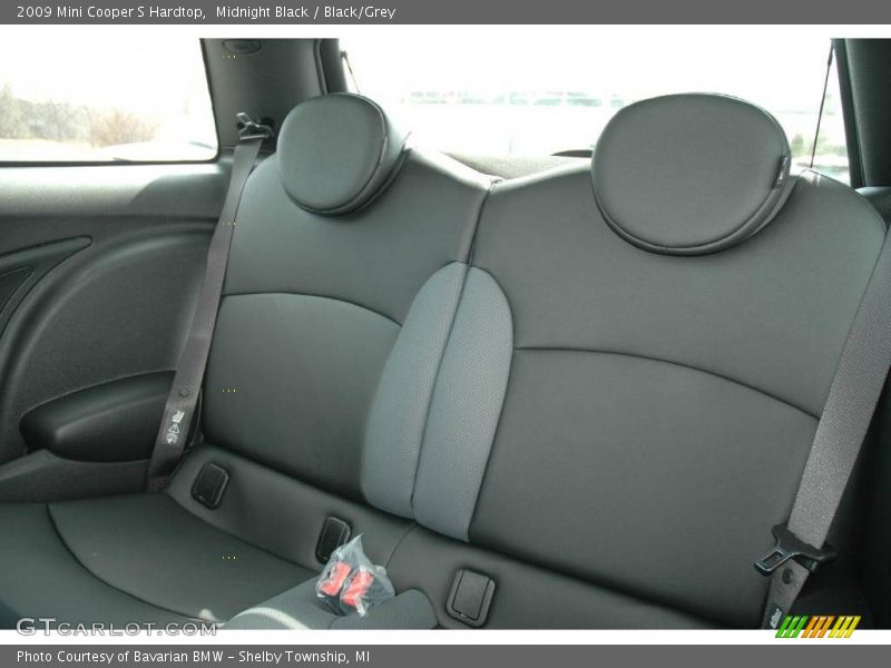 Midnight Black / Black/Grey 2009 Mini Cooper S Hardtop