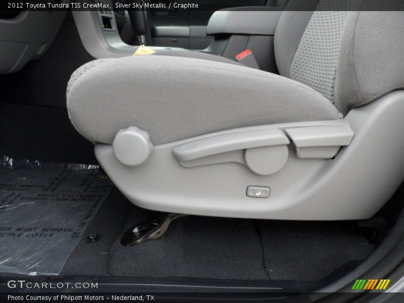 Front Seat of 2012 Tundra TSS CrewMax