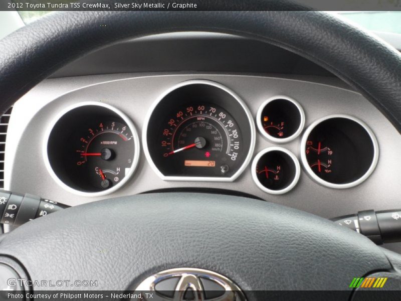  2012 Tundra TSS CrewMax TSS CrewMax Gauges