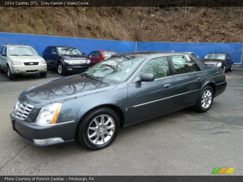 Grey Flannel / Shale/Cocoa 2010 Cadillac DTS
