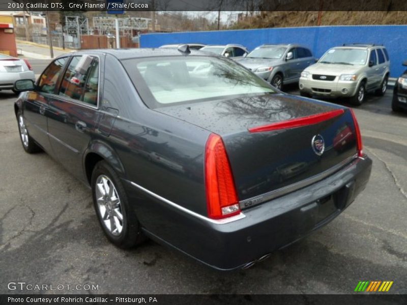 Grey Flannel / Shale/Cocoa 2010 Cadillac DTS