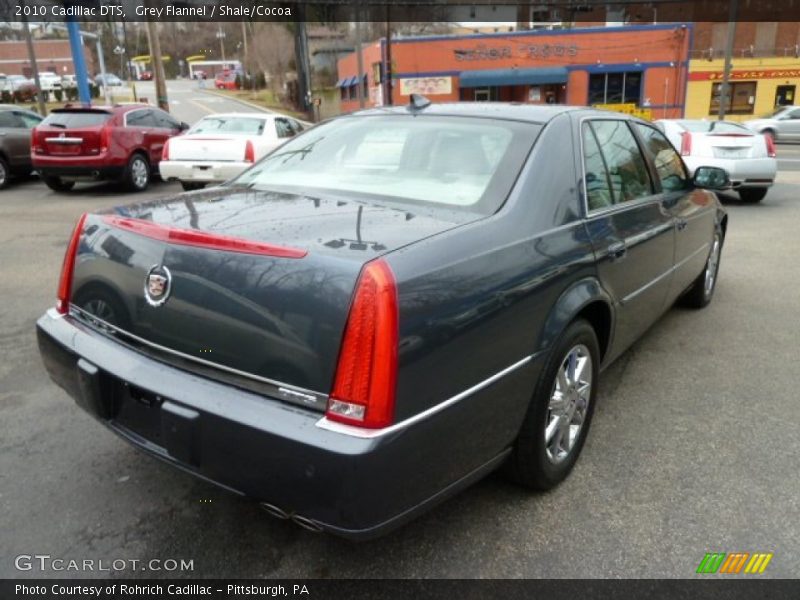 Grey Flannel / Shale/Cocoa 2010 Cadillac DTS