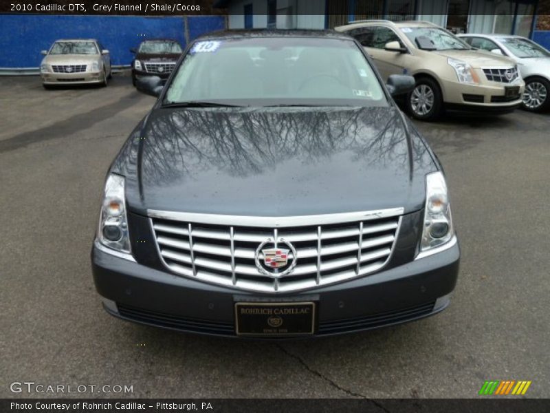 Grey Flannel / Shale/Cocoa 2010 Cadillac DTS