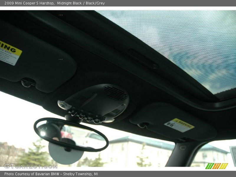 Midnight Black / Black/Grey 2009 Mini Cooper S Hardtop