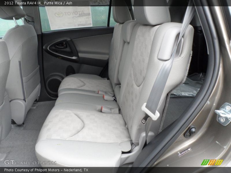  2012 RAV4 I4 Ash Interior