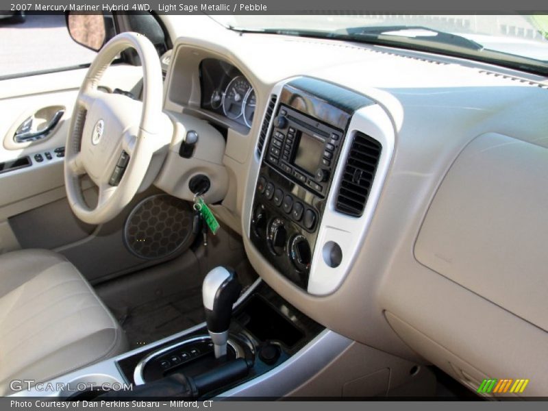 Light Sage Metallic / Pebble 2007 Mercury Mariner Hybrid 4WD