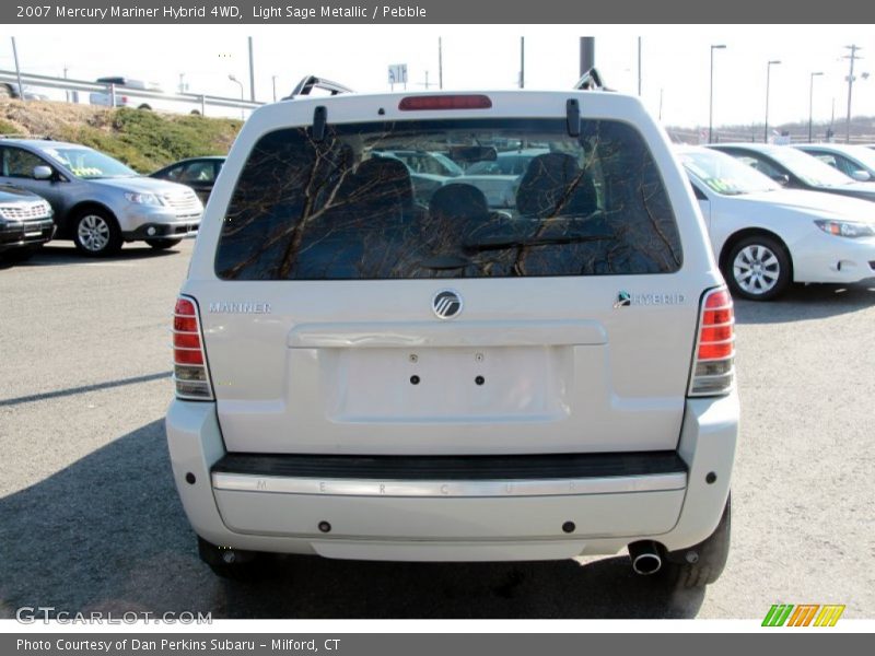 Light Sage Metallic / Pebble 2007 Mercury Mariner Hybrid 4WD