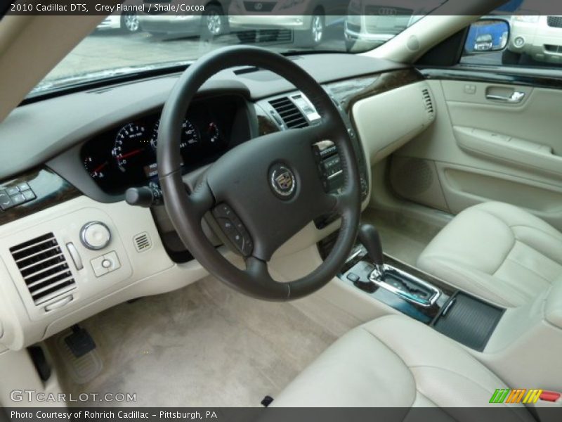 Grey Flannel / Shale/Cocoa 2010 Cadillac DTS