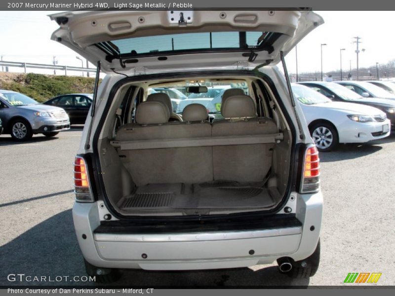 Light Sage Metallic / Pebble 2007 Mercury Mariner Hybrid 4WD