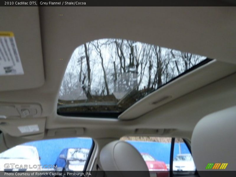 Grey Flannel / Shale/Cocoa 2010 Cadillac DTS